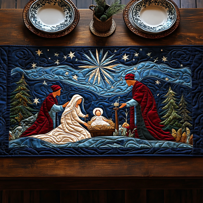 Nativity Quilted Table Runner NCU0DV1180