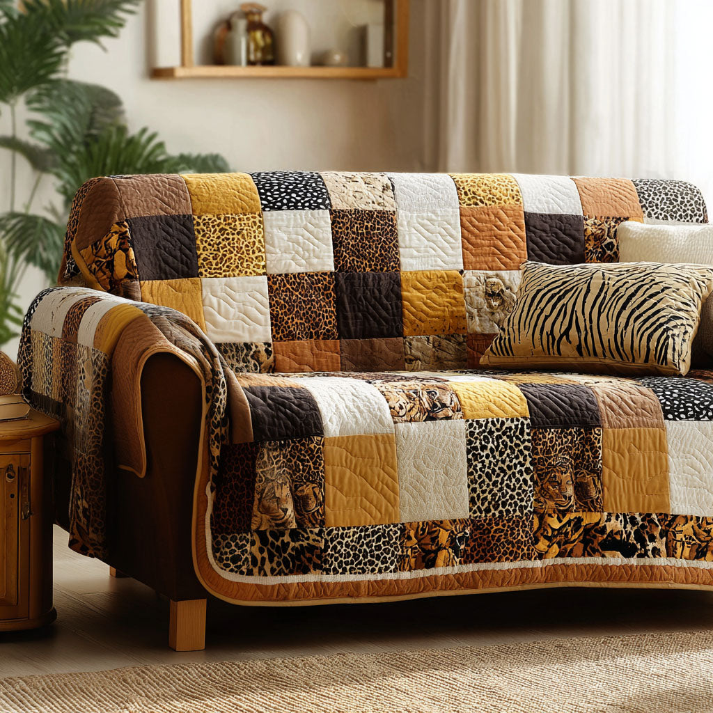 Natural Heritage Quilted Sofa Cover NCU0NT12113