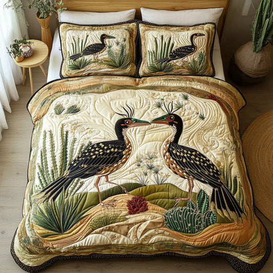 Nature Duet 3-Piece Quilted Bedding Set NCU0NT7139