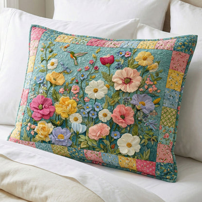 Nature Garden Quilted Bedding Pillow Case NCU0NT12226