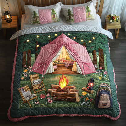 NatureHaven 3-Piece Quilted Bedding Set NCU0DK6109