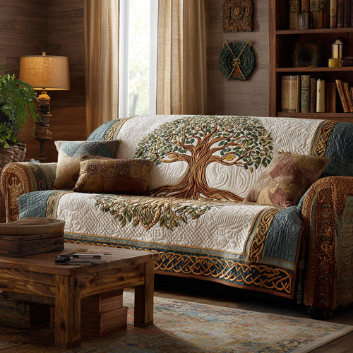 Nature Balance Quilted Sofa Cover NCU0DV9192
