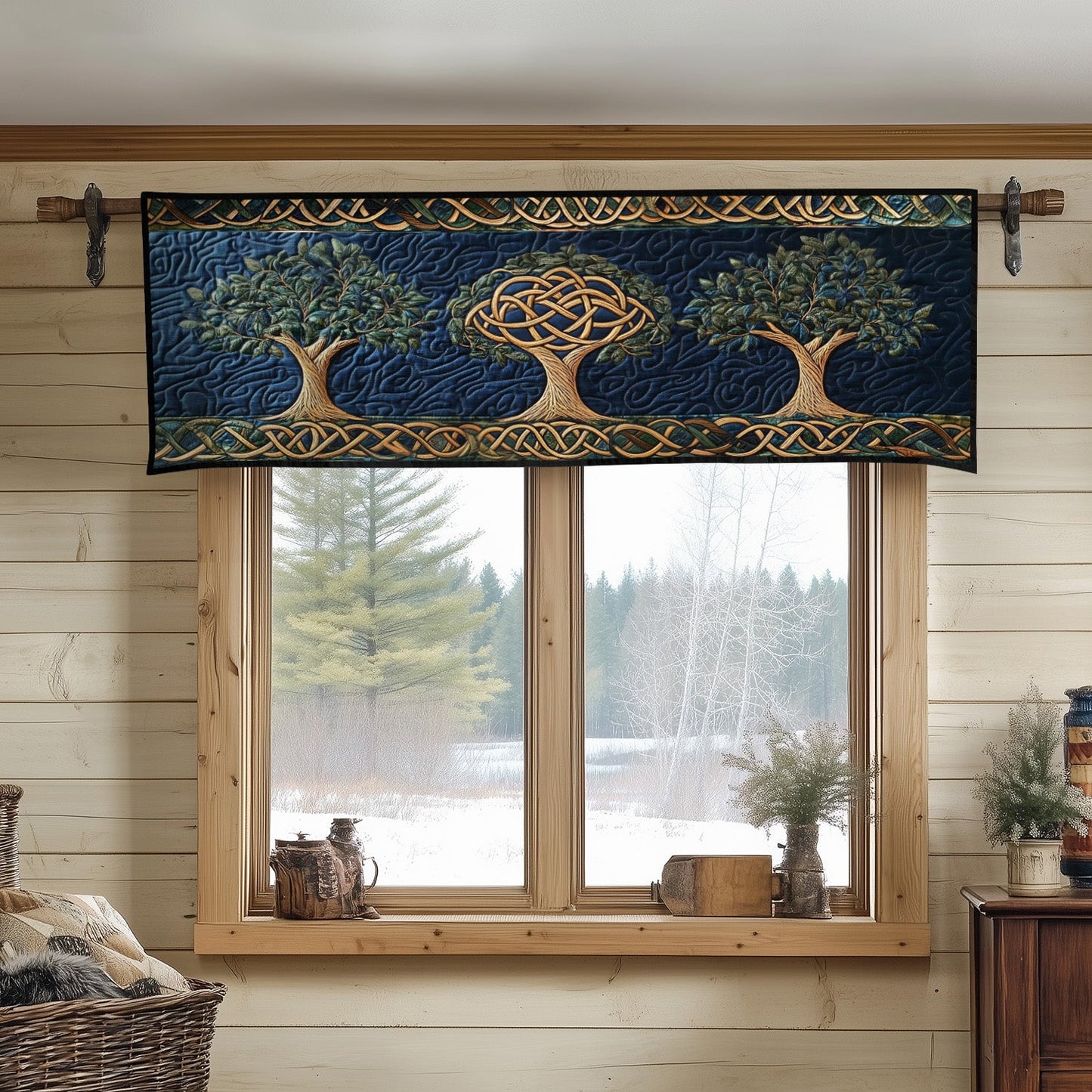 Nature Balance Quilted Valance NCU0NT4471