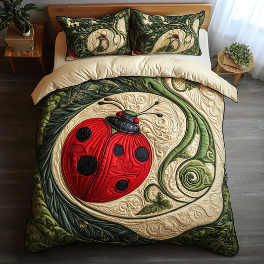 Nature Charm Quilted Bedding Set NCU0DK6501