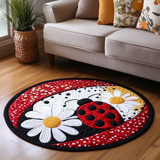 Nature Charm Quilted Round Mat NCU0DK6606