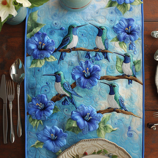 Nature Chorus Quilted Table Runner NCU0NT6217