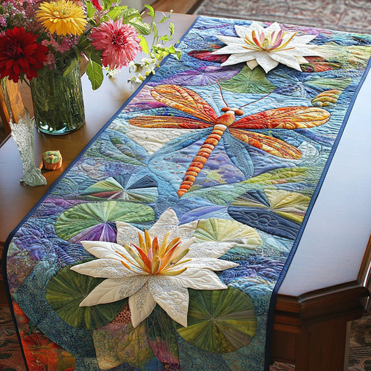 Nature Dance Quilted Table Runner NCU0PT5418
