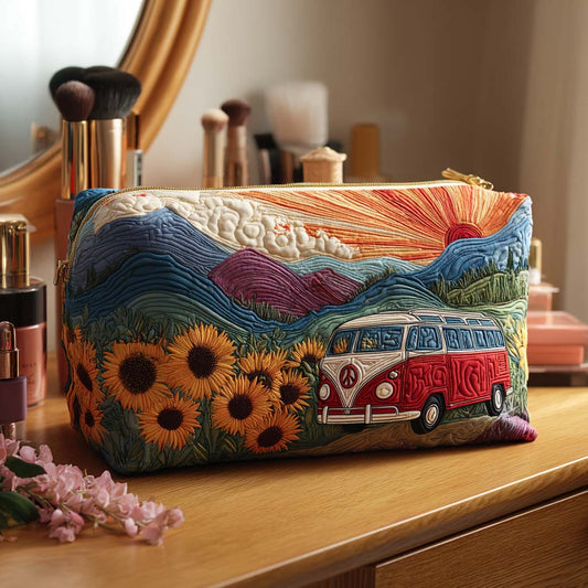 Nature Dream Ride Quilted Makeup Bag NCU0PT9474