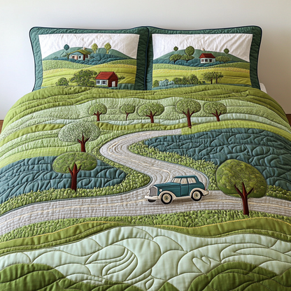 Nature Embrace 3-Piece Quilted Bedding Set NCU0DK6327