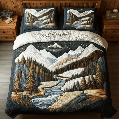 Nature Embrace Quilted Bedding Set NCU0TH2730