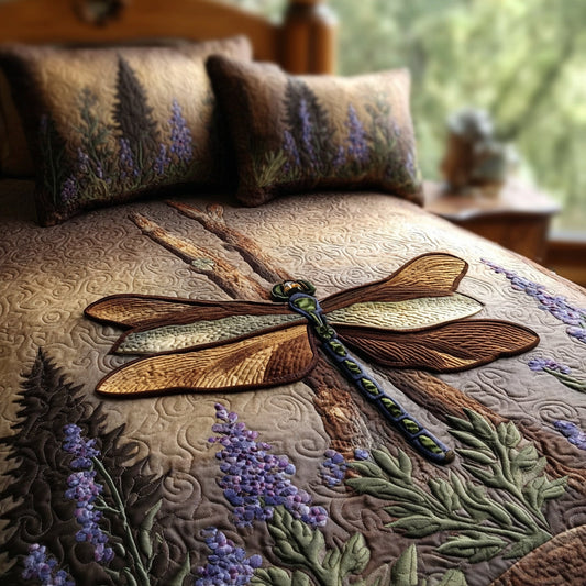 Nature Glide 3-Piece Quilted Bedding Set NCU0DV8682