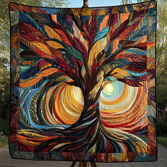 Nature Harmony Quilted Blanket NCU0DK4459