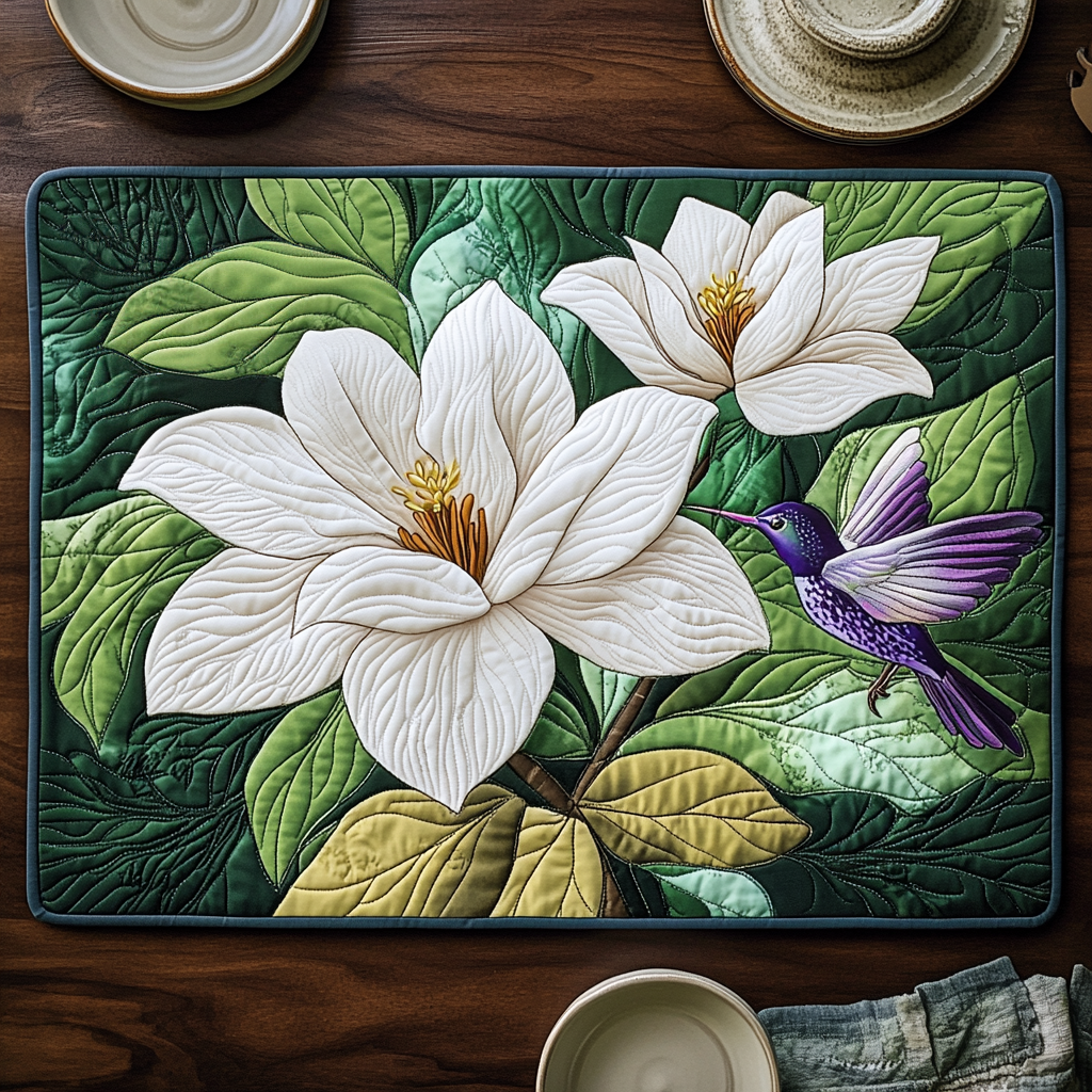 Nature Harmony Quilted Place Mat NCU0VH2923