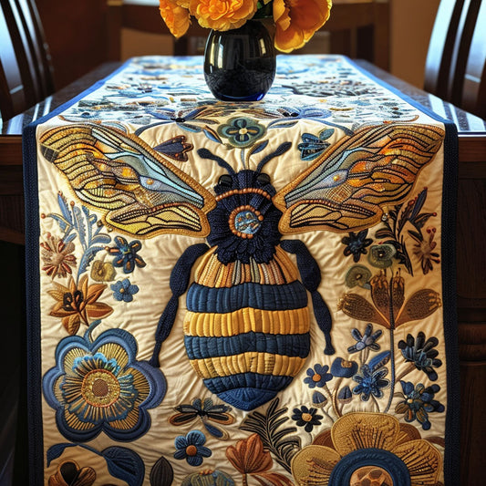 Nature Harmony Quilted Table Runner NCU0NT4589
