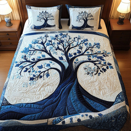 Nature Legacy 3-Piece Quilted Bedding Set NCU0NT2530