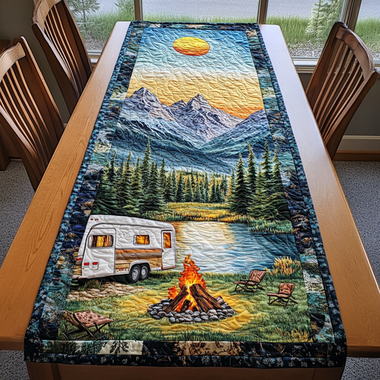 Nature Retreat Quilted Table Runner NCU0DK7286