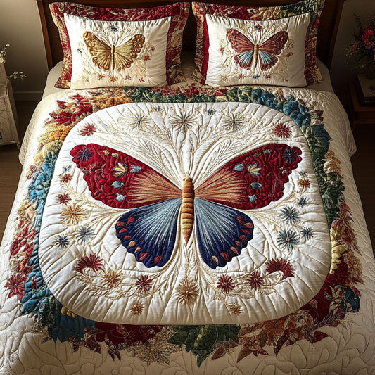 Nature Spirit 3-Piece Quilted Bedding Set NCU0NT3274