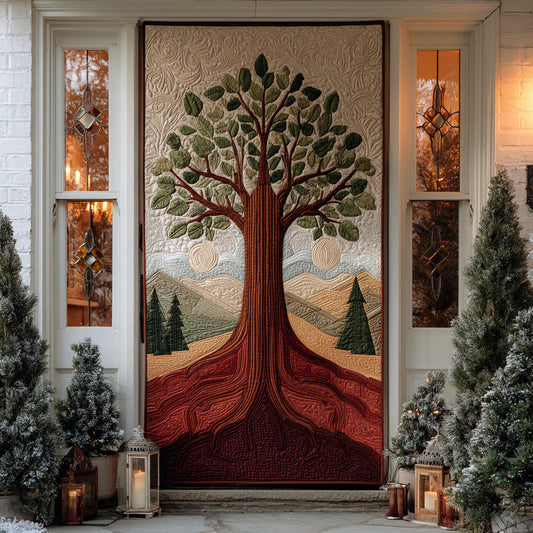 Nature Spirit Quilted Door Cover NCU0DV8399