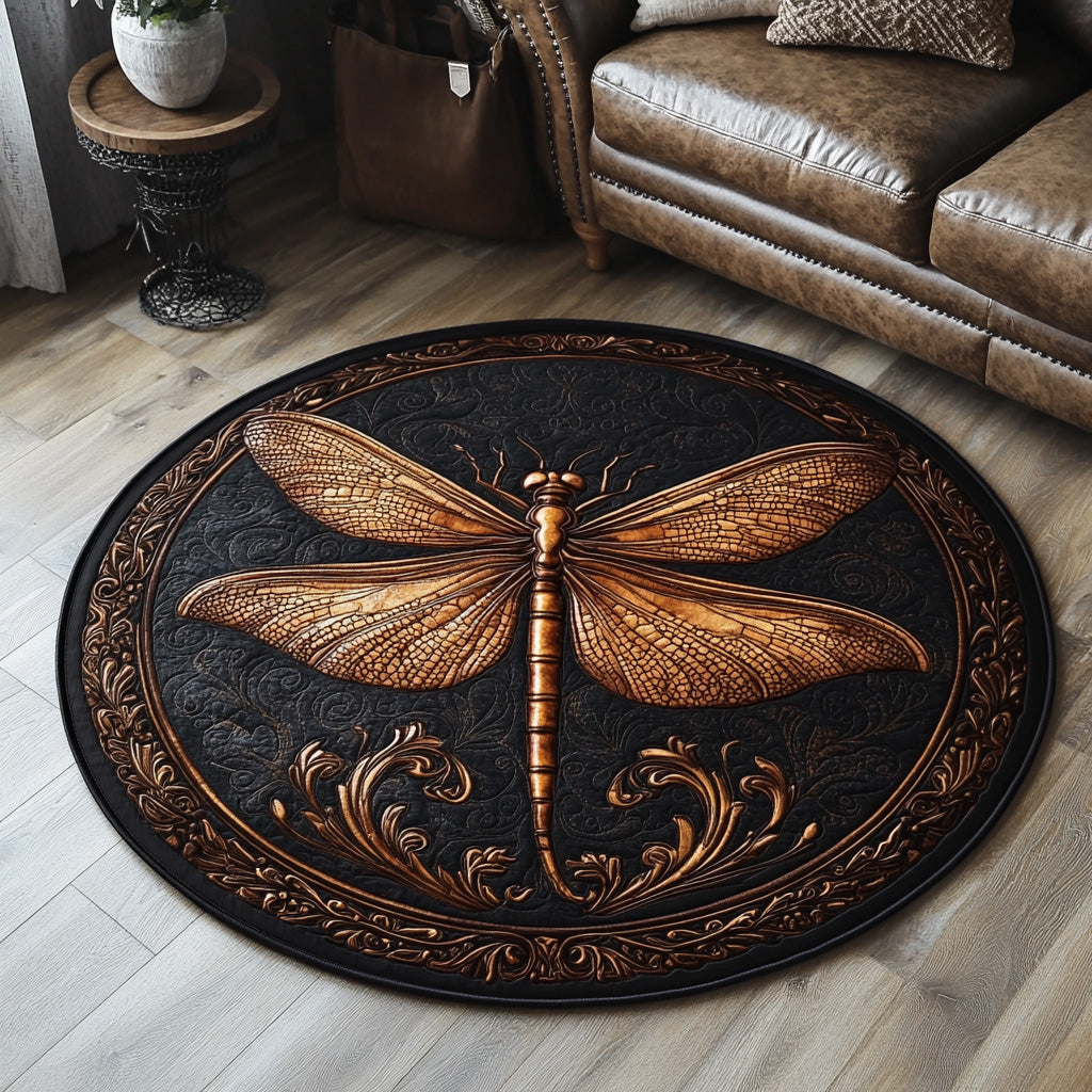 Nature Spirit Quilted Round Mat NCU0DV7490