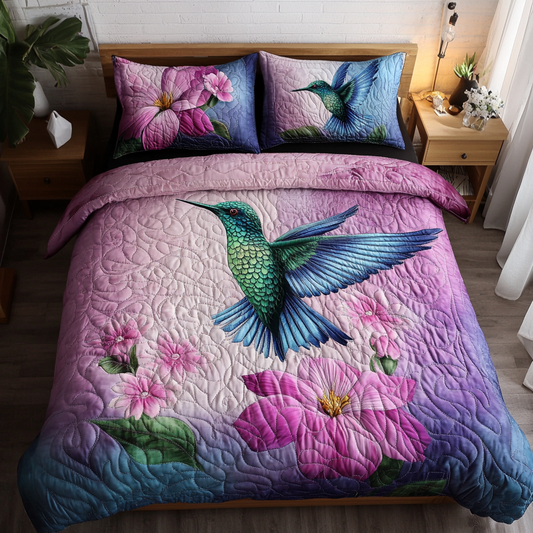 Nature Whisper 3-Piece Quilted Bedding Set NCU0DK7057