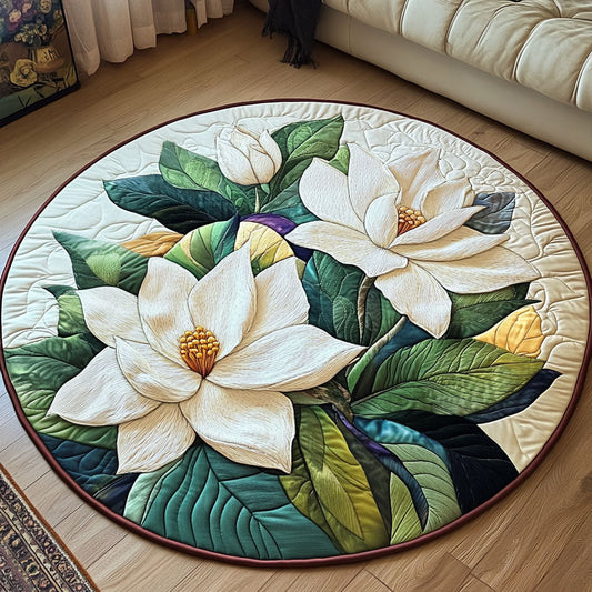 Nature Whisper Quilted Round Mat NCU0NT4216