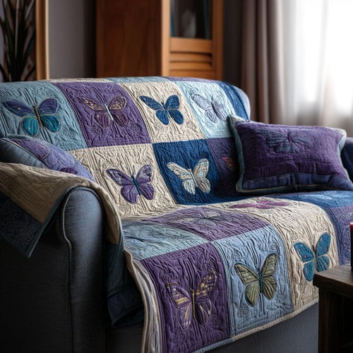 Nature in Bloom Quilted Sofa Cover NCU0NT12307