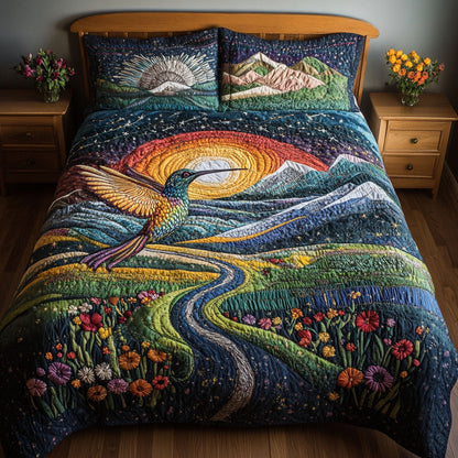 Natures Spark 3-Piece Quilted Bedding Set NCU0PT3614