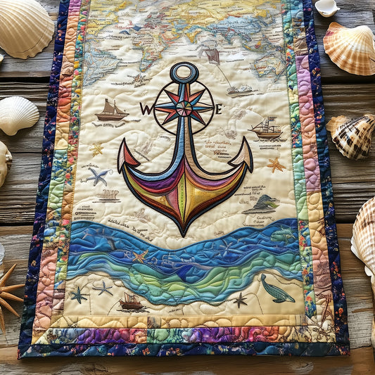 Nautical Horizons Quilted Table Runner NCU0PT5871