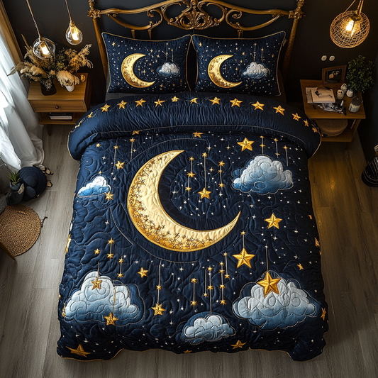 Nebula Nights 3-Piece Quilted Bedding Set NCU0DK5109