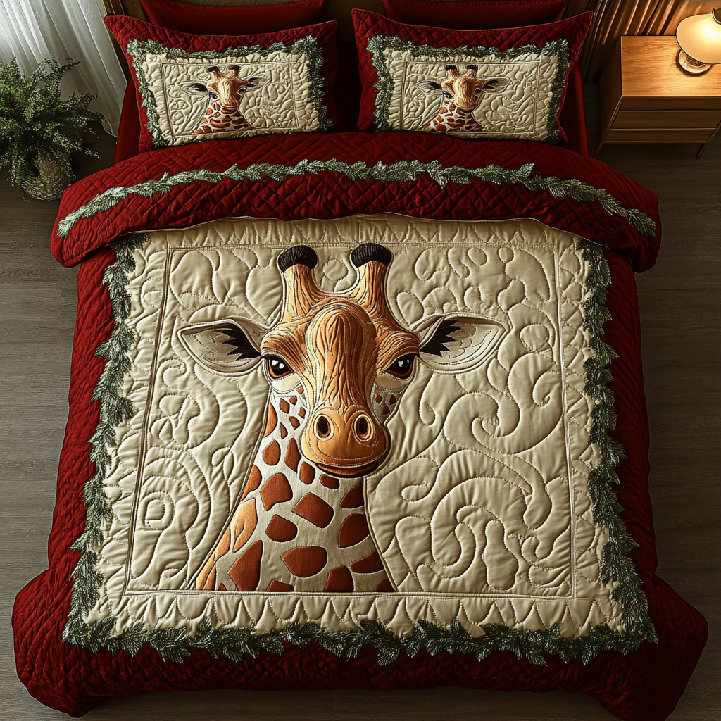 Neck of Wonders 3-Piece Quilted Bedding Set NCU0DK3170