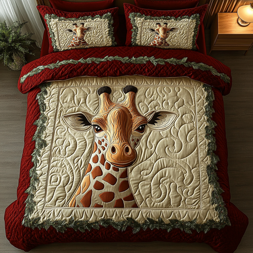 Neck of Wonders 3-Piece Quilted Bedding Set NCU0DK3170