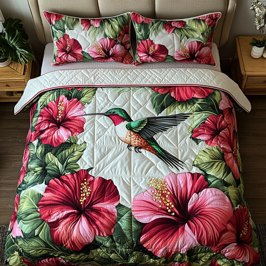 Nectar Charm 3-Piece Quilted Bedding Set NCU0VH5007