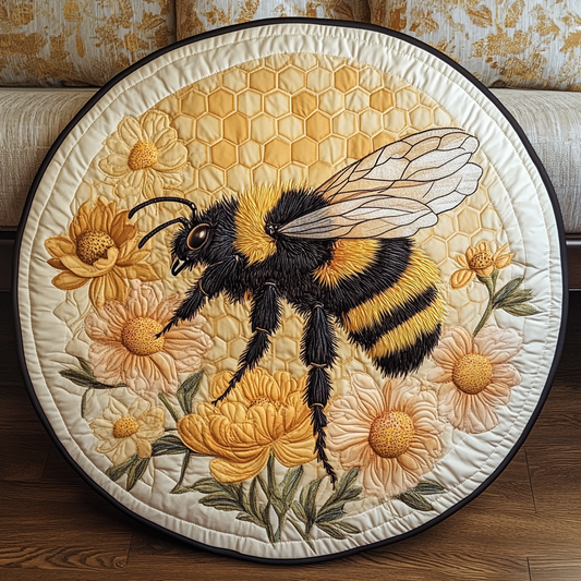 Nectar Circle Quilted Round Mat NCU0VH5144