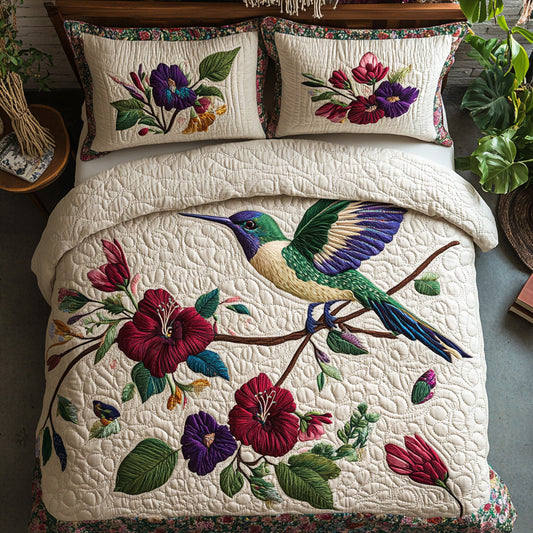 Nectar Kiss 3-Piece Quilted Bedding Set NCU0DV6996