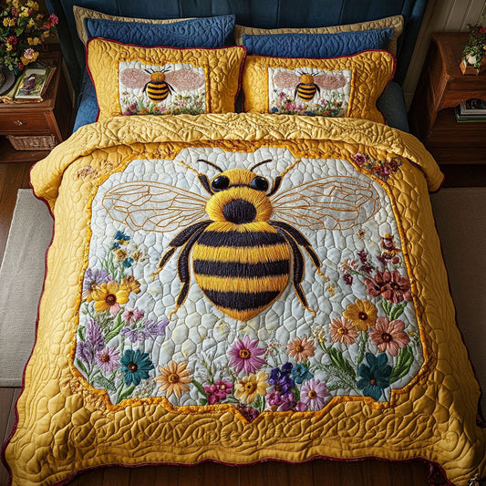 Nectar Trail 3-Piece Quilted Bedding Set NCU0NT2831
