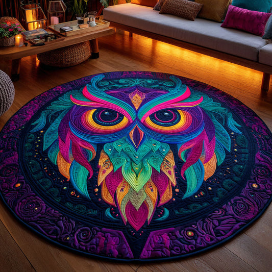 Neon Vision Quilted Round Mat NCU0TV133