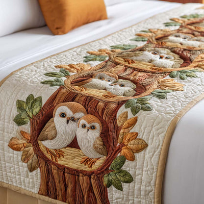 Nest Whispers Quilted Bed Runner NCU0XD1461