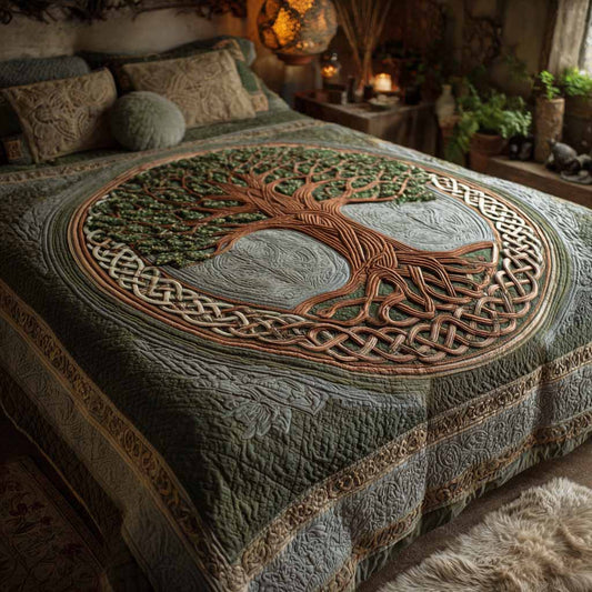Night Arbor Quilted Blanket NCU0XD2695