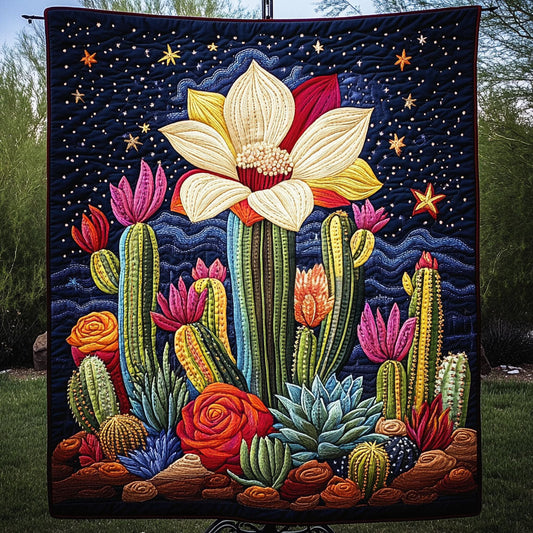 Night Blossom Quilted Blanket NCU0NT4181