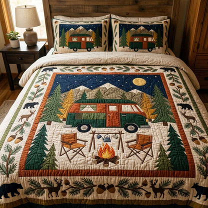 Night Camp 3-Piece Quilted Bedding Set NCU0XD2821