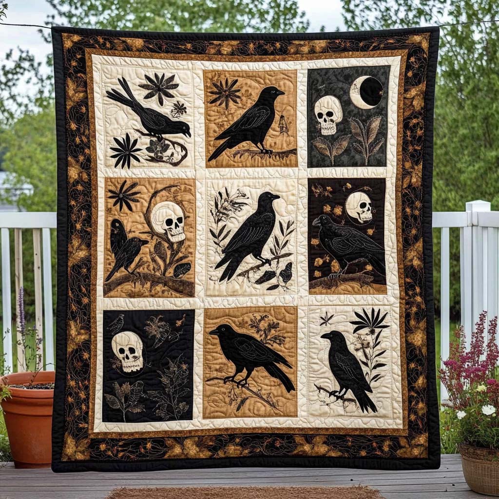 Night Messenger Quilted Blanket NCU0NT8042