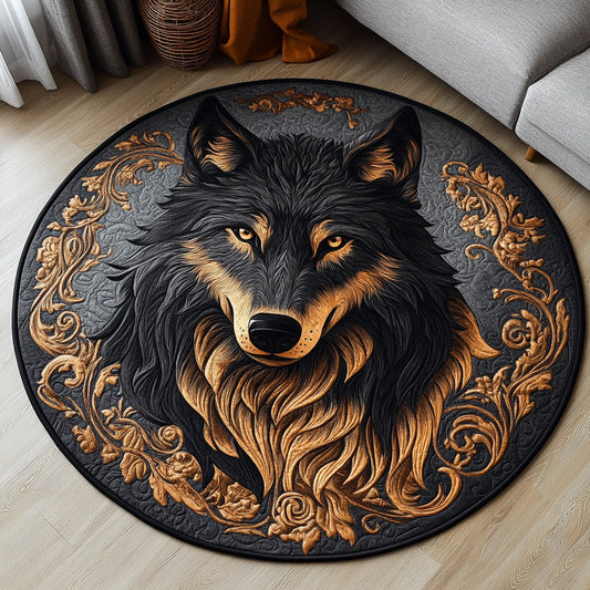 Night Prowler Quilted Round Mat NCU0DV6518
