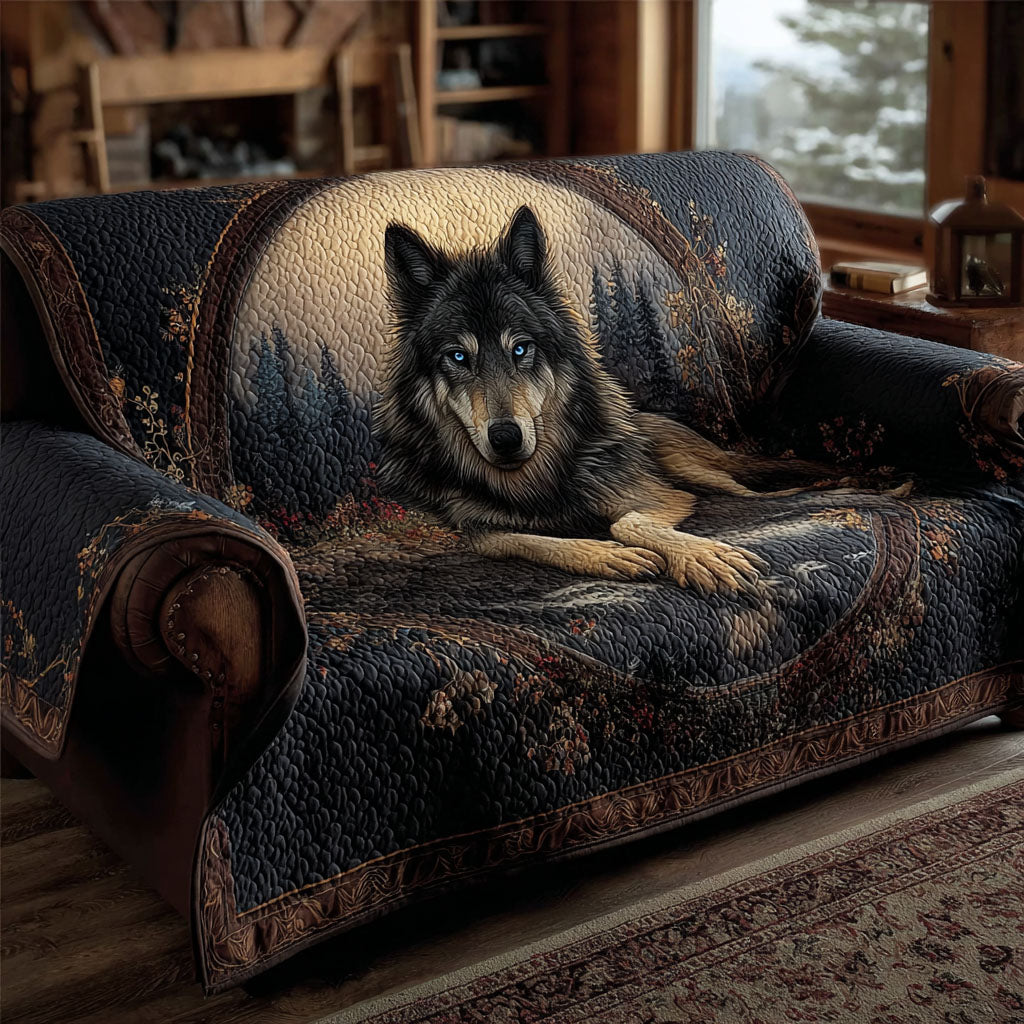 Night Prowler Quilted Sofa Cover NCU0PT10302