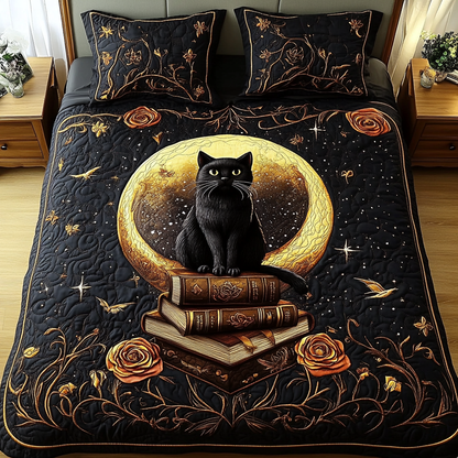 Night Reader 3-Piece Quilted Bedding Set NCU0VL2208