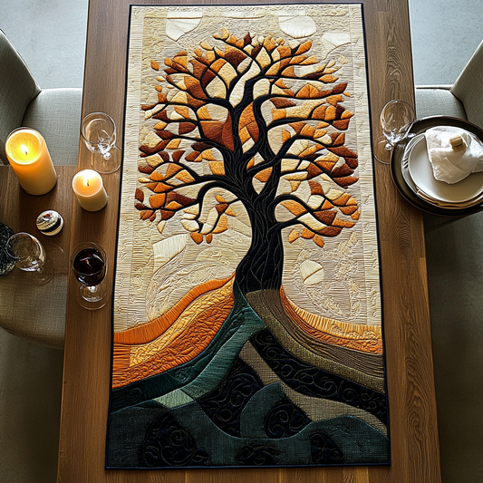 Night Sky Canopy Quilted Table Runner NCU0DV2211