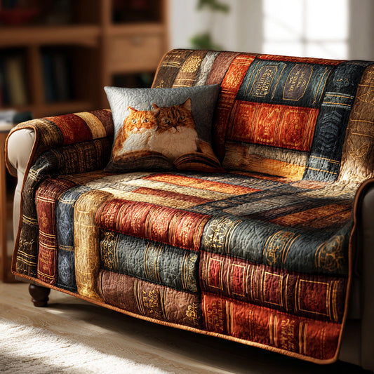 Night Study Companion Quilted Sofa Cover NCU0TD1561