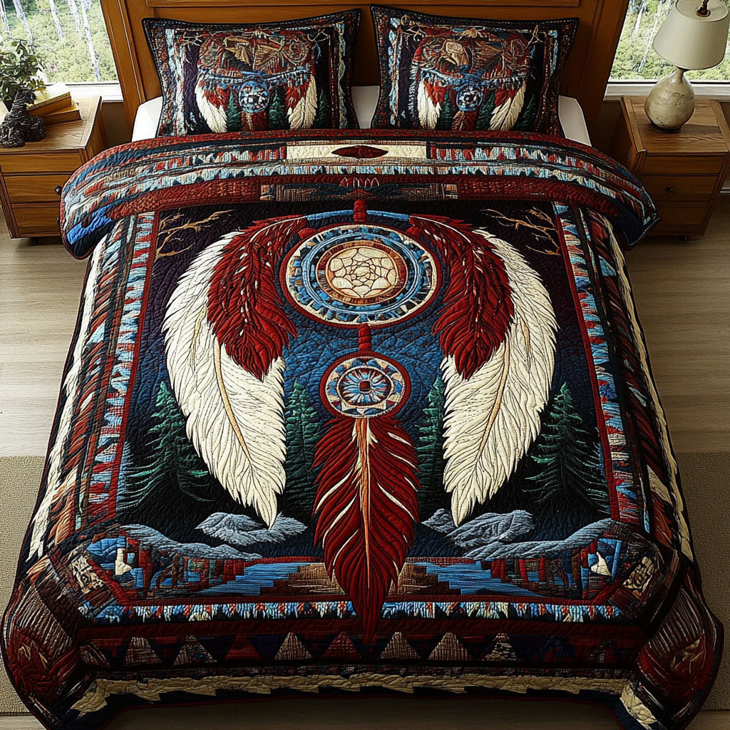 Night Vision 3-Piece Quilted Bedding Set NCU0PT7396