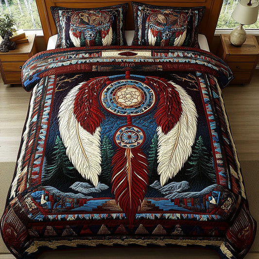 Night Vision 3-Piece Quilted Bedding Set NCU0PT7396
