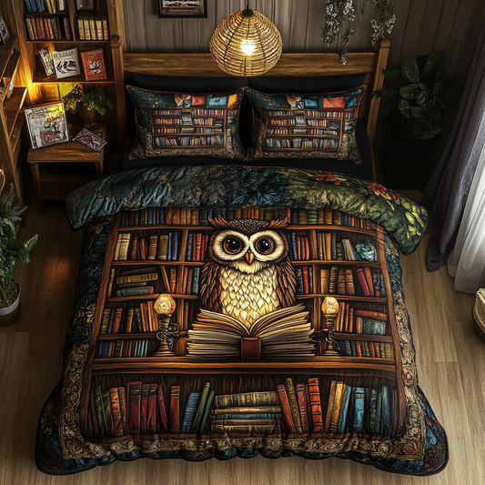 Night Watch 3-Piece Quilted Bedding Set NCU0DK7313
