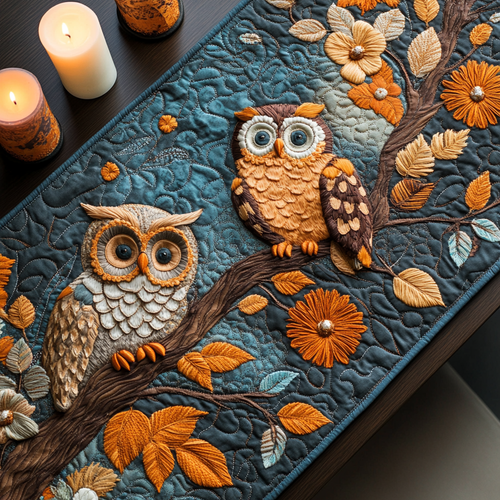Night Watch Quilted Table Runner NCU0VH3152